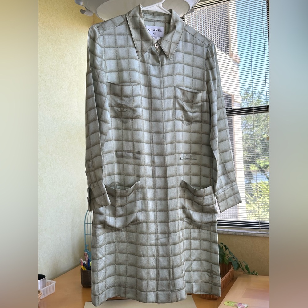 Vintage Chanel Silk Dress